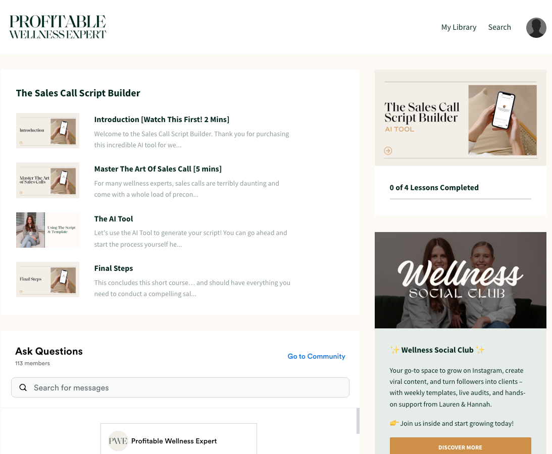 THE SALES CALL SCRIPT BUILDER [AI TOOL]