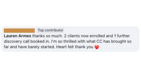 CONSISTENT CLIENTS